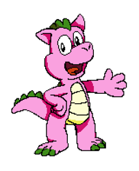 Size: 320x394 | Tagged: safe, artist:tarkan809, character:spike (g1), species:dragon, species:pony, pixel art, pizza tower, style emulation