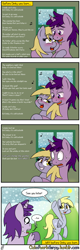 Size: 1280x4000 | Tagged: safe, artist:outofworkderpy, character:derpy hooves, species:pegasus, species:pony, comic:out of work derpy, episode:hearth's warming eve, g4, my little pony: friendship is magic, blushing, brony, christmas, comic, female, funny, holiday, innuendo, mare, outofworkderpy, semi-grimdark series, suggestive series, sweat