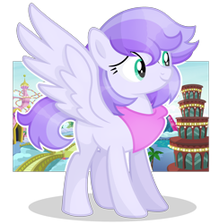 Size: 2222x2272 | Tagged: safe, artist:rerorir, oc, oc only, species:pegasus, species:pony, bandana, female, high res, mare, simple background, smiling, solo, transparent background