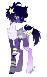 Size: 541x877 | Tagged: safe, artist:huirou, oc, species:pegasus, species:pony, chest fluff, female, mare, simple background, solo, transparent background