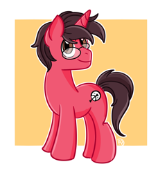 Size: 1064x1106 | Tagged: safe, artist:redpalette, oc, oc only, species:pony, species:unicorn, cute, glasses, male, stallion