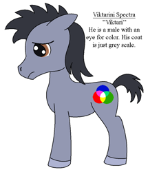 Size: 562x652 | Tagged: safe, artist:chili19, oc, oc only, species:pony, crossover, frown, gnorbu, male, neopets, ponified, sad, simple background, solo, stallion, white background