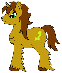 Size: 654x776 | Tagged: safe, artist:chili19, oc, oc only, oc:netyna, species:pony, species:unicorn, chest fluff, ear fluff, female, horn, mare, simple background, smiling, solo, unicorn oc, unshorn fetlocks, white background