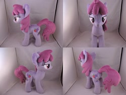 Size: 1597x1199 | Tagged: safe, artist:little-broy-peep, character:berry punch, character:berryshine, species:earth pony, species:pony, irl, lidded eyes, looking at you, photo, plushie, solo