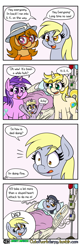 Size: 1280x3969 | Tagged: safe, artist:outofworkderpy, character:amethyst star, character:derpy hooves, character:dinky hooves, character:sparkler, oc, oc:a. k. yearling, oc:evening doo, oc:morning doo, species:pony, species:unicorn, comic:out of work derpy, brony, christomancer, comic, comic strip, family matters, female, filly, foal, male, mare, out of work derpy, outofworkderpy, semi-grimdark series, stallion, suggestive series