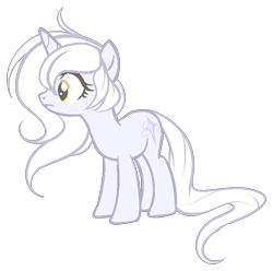 Size: 788x782 | Tagged: safe, artist:skulifuck, base used, oc, oc only, oc:starlight, species:pony, species:unicorn, female, horn, mare, simple background, solo, transparent background, unicorn oc