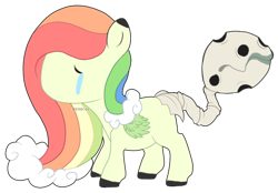 Size: 514x358 | Tagged: safe, artist:skulifuck, base used, oc, oc only, augmented tail, bone, colored hooves, crying, monster pony, multicolored hair, original species, piranha plant pony, plant, plant pony, rainbow hair, simple background, skeleton, transparent background, wings