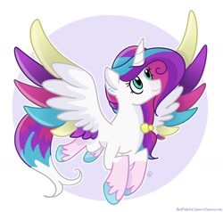 Size: 1280x1220 | Tagged: safe, artist:redpalette, oc, species:alicorn, species:pony, alicorn oc, cute, female, flying, horn, mare, wings