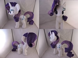 Size: 1597x1199 | Tagged: safe, artist:little-broy-peep, character:rarity, species:pony, irl, photo, plushie, solo