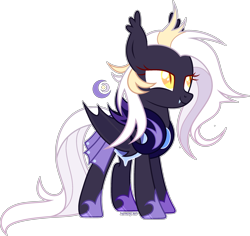 Size: 2756x2602 | Tagged: safe, artist:rerorir, oc, oc only, oc:double moon, species:bat pony, species:pony, armor, female, night guard armor, simple background, solo, transparent background