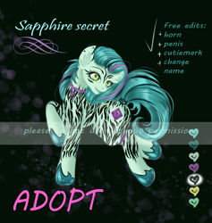 Size: 1423x1500 | Tagged: safe, artist:mdwines, oc, species:pony, species:zebra, adoptable, adopts, advertisement, advertising, auction, auction open, cutie mark, female, filly, goth, gothic, gothic lolita, mare, original character do not steal, solo, zebra oc