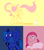 Size: 900x1018 | Tagged: safe, artist:steeve, character:fluttershy, character:pinkie pie, character:princess luna, species:alicorn, species:earth pony, species:pegasus, species:pony, g4, adobe imageready, female, mare, s1 luna