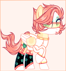 Size: 2092x2248 | Tagged: safe, artist:rerorir, oc, species:pegasus, species:pony, g4, clothing, female, mare, shirt, socks, solo, two toned wings, wings