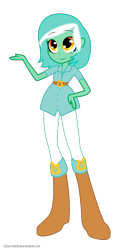 Size: 442x866 | Tagged: safe, artist:robynne, character:lyra heartstrings, my little pony:equestria girls, humanized