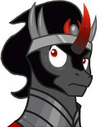 Size: 711x812 | Tagged: safe, artist:kayman13, character:king sombra, species:umbrum, episode:the beginning of the end, g4, my little pony: friendship is magic, confused, cute, looking left, looking up, male, simple background, sombradorable, transparent background, vector