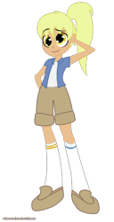 Size: 442x866 | Tagged: safe, artist:robynne, character:derpy hooves, species:human, my little pony:equestria girls, clothing, female, humanized, simple background, solo, transparent background