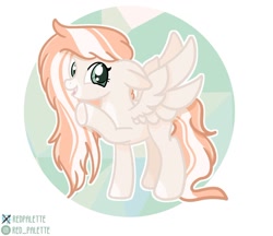 Size: 1280x1105 | Tagged: safe, artist:redpalette, oc, species:pegasus, species:pony, g4, cute, female, mare, pegasus oc, pointing, wings