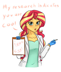 Size: 1100x1300 | Tagged: safe, artist:albertbm, character:sunset shimmer, g4, my little pony:equestria girls, female, looking at you, talking to viewer