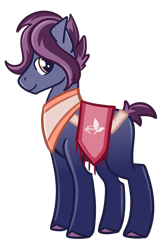 Size: 1200x1787 | Tagged: safe, artist:redpalette, oc, oc only, species:earth pony, species:pony, g4, cute, earth pony oc, male, saddle, saddle arabian, simple background, smiling, solo, stallion, tack, tall, transparent background
