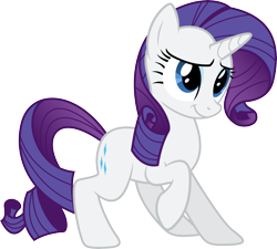 Size: 9021x8131 | Tagged: safe, artist:quanno3, character:rarity, absurd resolution, female, simple background, solo, transparent background, vector