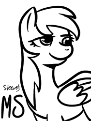 Size: 355x473 | Tagged: safe, artist:steeve, character:derpy hooves, species:pegasus, species:pony, female, mare, megasweet, style emulation