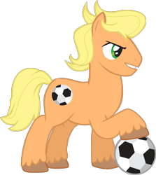 Size: 1615x1810 | Tagged: safe, artist:trotsworth, g1, ace, football, g1 to g4, generation leap