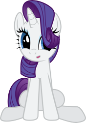 Size: 4176x5927 | Tagged: safe, artist:quanno3, character:rarity, absurd resolution, cute, female, simple background, solo, transparent background, vector
