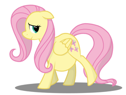 Size: 1000x750 | Tagged: safe, artist:irateliterate, character:fluttershy, belly, fat, fattershy, female, flutterpred, solo