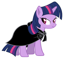Size: 5417x5000 | Tagged: safe, artist:tzolkine, character:twilight sparkle, absurd resolution, cape, clothing, crossover, female, simple background, solo, the dark tower, transparent background, vector