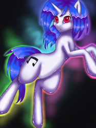 Size: 2123x2825 | Tagged: safe, artist:misukitty, character:dj pon-3, character:vinyl scratch, female, solo