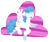 Size: 743x618 | Tagged: safe, artist:steeve, character:white lightning, species:pegasus, species:pony, g4, adobe imageready, female, flying, happy, mare, simple background, solo, spread wings, transparent background, wings