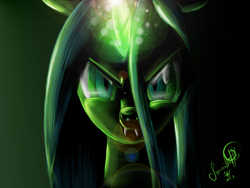 Size: 2000x1500 | Tagged: safe, artist:jadedjynx, character:queen chrysalis, female, solo