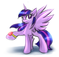 Size: 1000x960 | Tagged: safe, artist:kairaanix, character:twilight sparkle, character:twilight sparkle (alicorn), species:alicorn, species:pony, female, mare, ring, solo