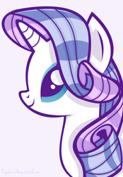 Size: 1280x1839 | Tagged: safe, artist:euphoriapony, character:rarity, female, profile, solo, vector