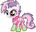 Size: 75x67 | Tagged: safe, artist:seahawk270, character:sweetie belle, episode:the show stoppers, g4, my little pony: friendship is magic, clothing, female, pixel art, show stopper outfits, solo, talent show