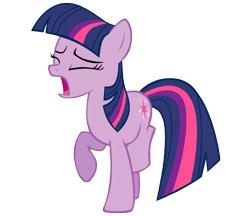 Size: 2397x2073 | Tagged: safe, artist:sierraex, character:twilight sparkle, character:twilight sparkle (unicorn), species:pony, species:unicorn, episode:the return of harmony, g4, my little pony: friendship is magic, earth pony twilight, female, high res, panicking, simple background, solo, transparent background, vector