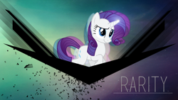 Size: 1920x1080 | Tagged: safe, artist:quanno3, artist:rdbrony16, edit, character:rarity, species:pony, species:unicorn, blurry, female, glow, mare, solo, vector, wallpaper, wallpaper edit