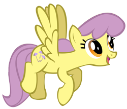 Size: 1162x998 | Tagged: safe, artist:steeve, character:parasol, species:pegasus, species:pony, background pony, female, flying, mare, simple background, solo, transparent background, vector