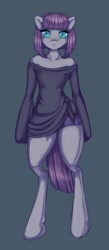 Size: 400x921 | Tagged: dead source, safe, artist:misukitty, character:maud pie, episode:maud pie, g4, my little pony: friendship is magic, female, semi-anthro, solo