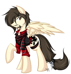 Size: 1296x1359 | Tagged: safe, artist:bamboodog, oc, oc only, species:pegasus, species:pony