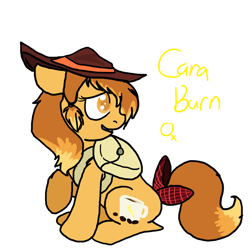 Size: 900x900 | Tagged: safe, artist:enigmaticfrustration, oc, oc only, parent:braeburn, parent:caramel, magical gay spawn, offspring, solo