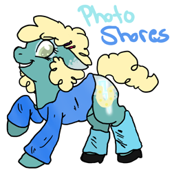 Size: 900x900 | Tagged: safe, artist:enigmaticfrustration, oc, oc only, parent:photo finish, parent:sapphire shores, magical lesbian spawn, offspring, parents:photoshores, solo