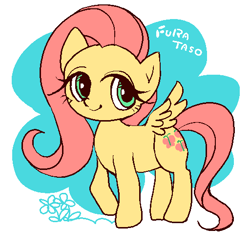 Size: 512x512 | Tagged: safe, artist:wan, character:fluttershy, female, furataso, solo