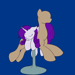 Size: 3600x3600 | Tagged: safe, artist:grennadder, character:rarity, exhausted, female, mannequin, ponyquin, sleeping, solo