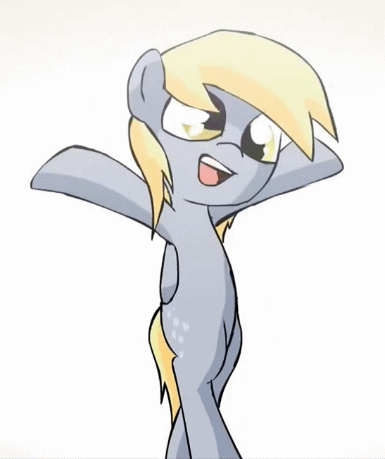 Size: 547x652 | Tagged: safe, artist:alfa995, character:derpy hooves, species:pegasus, species:pony, animated, cute, derpabetes, female, frame by frame, good trick, loop, macross frontier, mare, nyan, nyan nyan dance, parody, ponies: the anthology 3, solo, spin, spinning