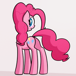 Size: 1400x1400 | Tagged: safe, artist:mang, character:pinkie pie, female, solo