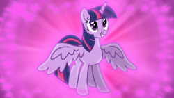 Size: 1600x900 | Tagged: safe, artist:kysss90, artist:sailortrekkie92, character:twilight sparkle, character:twilight sparkle (alicorn), species:alicorn, species:pony, female, mare, solo