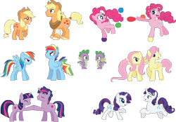 Size: 4188x2909 | Tagged: safe, artist:trotsworth, character:applejack, character:barb, character:fluttershy, character:pinkie pie, character:rainbow dash, character:rarity, character:spike, character:twilight sparkle, oc:dusk shine, fanfic:on a cross and arrow, absurd resolution, applejack (male), applejacks (shipping), bandage, bouncy ball, bubble berry, bubblepie, butterscotch, dashblitz, dusktwi, elusive, female, flutterscotch, implied shipping, male, mane seven, mane six, ponidox, rainbow blitz, rarilusive, rule 63, self dragondox, self ponidox, selfcest, shipping, simple background, spikebarb, straight, transparent background, vector
