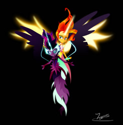 Size: 800x817 | Tagged: safe, artist:ii-art, character:daydream shimmer, character:midnight sparkle, character:sunset shimmer, character:twilight sparkle, character:twilight sparkle (scitwi), species:eqg human, equestria girls:friendship games, g4, my little pony: equestria girls, my little pony:equestria girls, daydream shimmer, midnight sparkle, shirt design