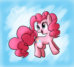 Size: 762x698 | Tagged: safe, artist:maplesunrise, character:pinkie pie, species:earth pony, species:pony, female, solo